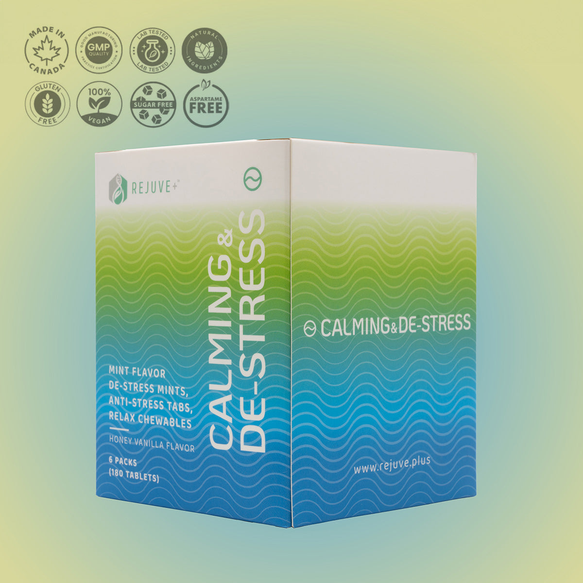 Rejuve+® Calming & De-Stress (30 Tablets)