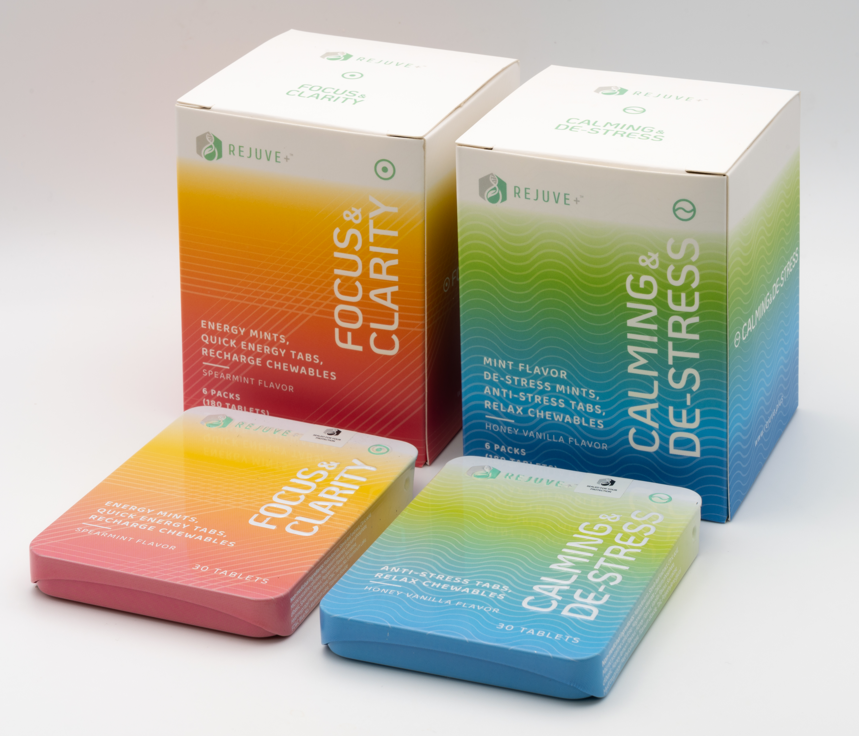 Rejuve+ launches new chewable brain boost tablets for focus and calming