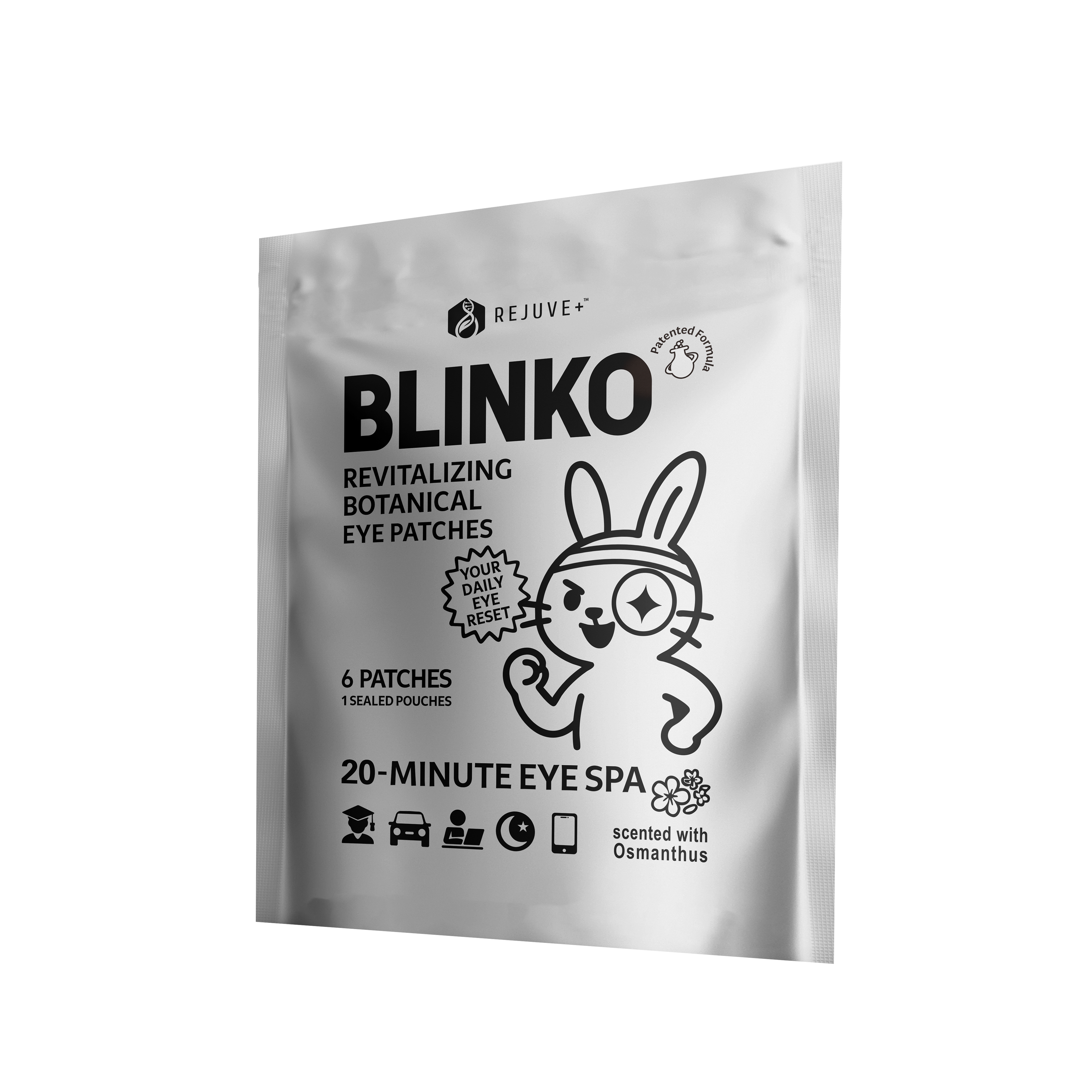 Rejuve+® BLINKO™ Eye Revitalizing Patches Original - Osmanthus Scent