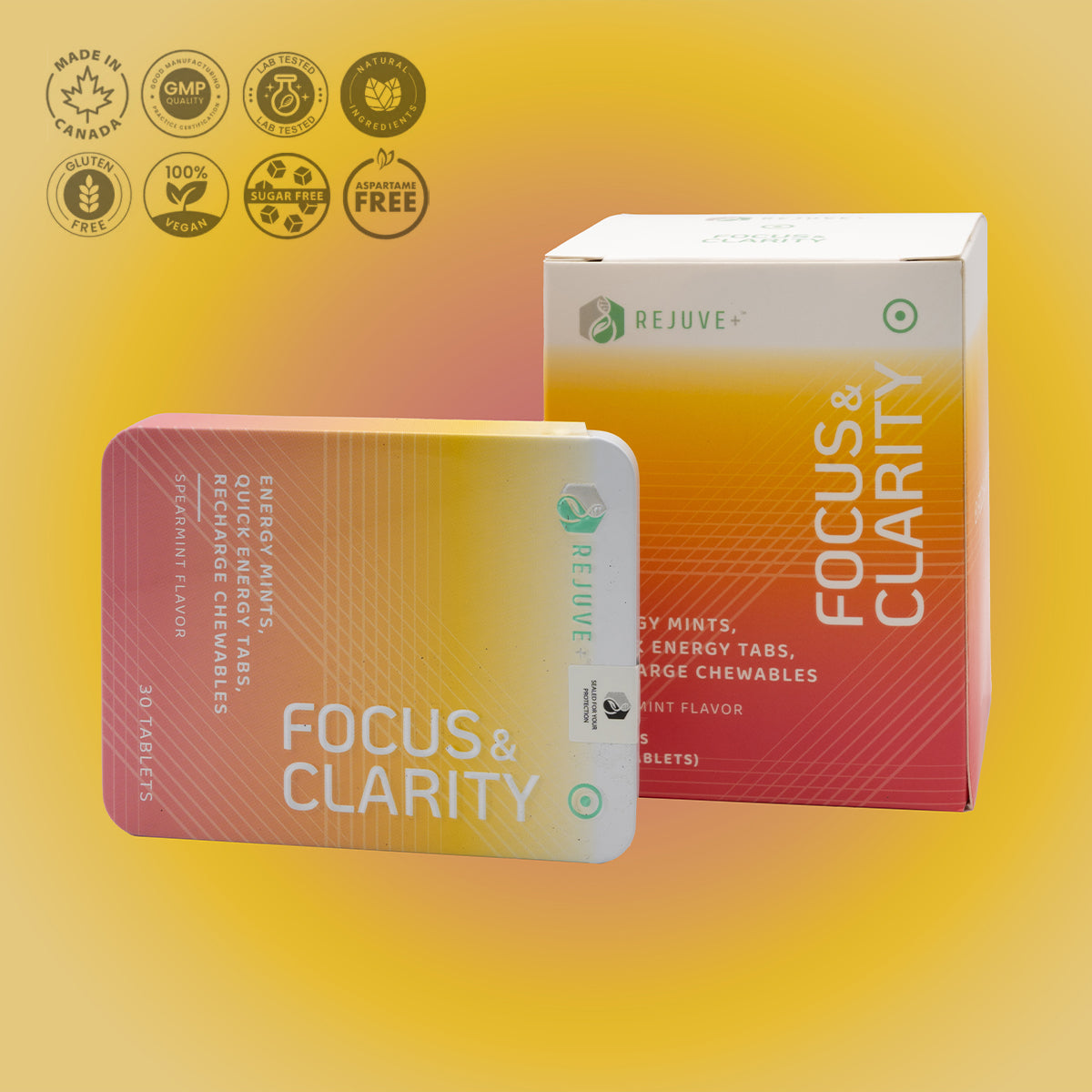 Rejuve+™ Focus & Clarity (30 Tablets)