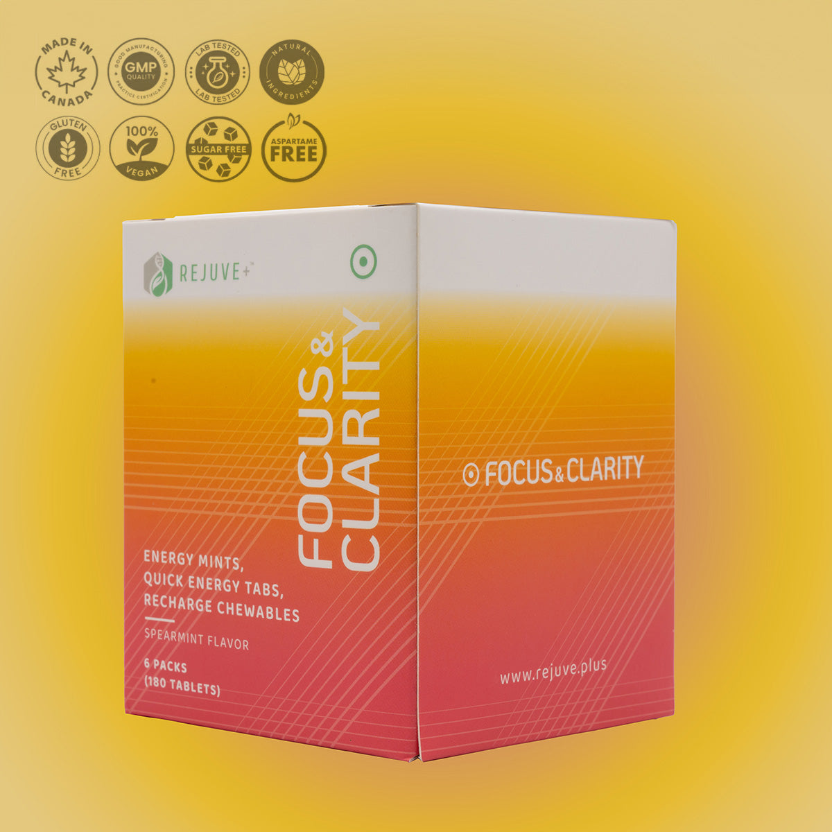 Rejuve+™ Focus & Clarity (30 Tablets)