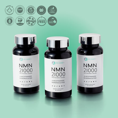 Rejuve+™ NMN21000 - 4in1 Formula (60 Capsules)